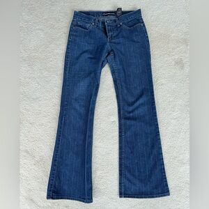 bebe Blue Flare & Wide Leg Jeans